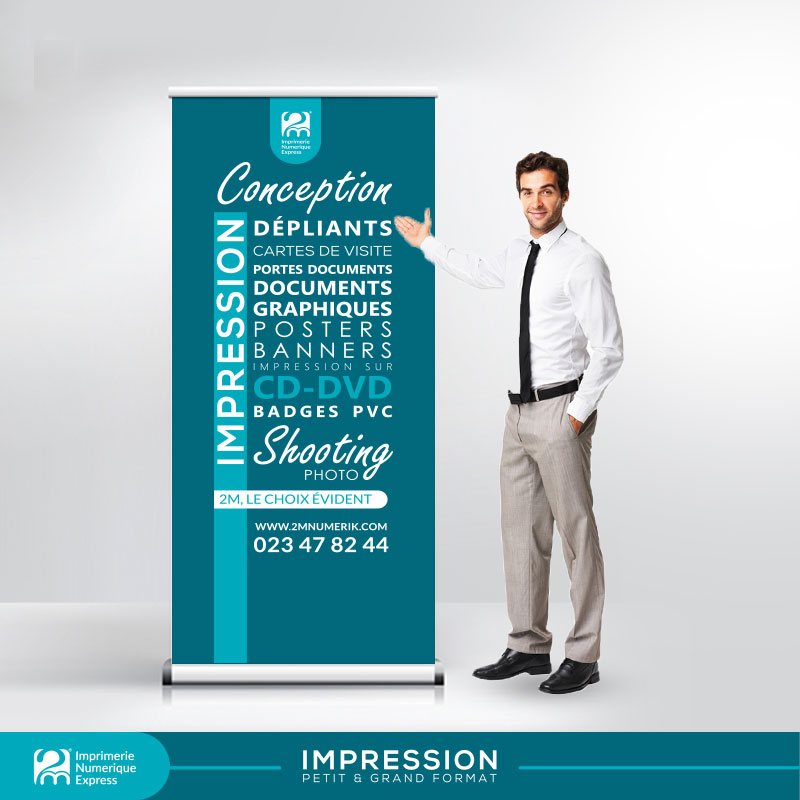 mini banner rollup A4